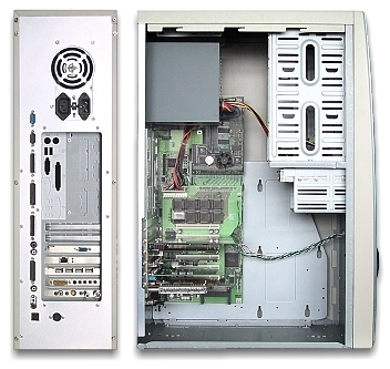 Mirage 1200 housed computer