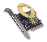 Spider II USB 2.0 PCI card
